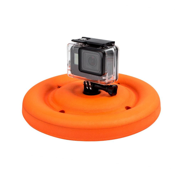 Flytande Frisbee för GoPro Orange