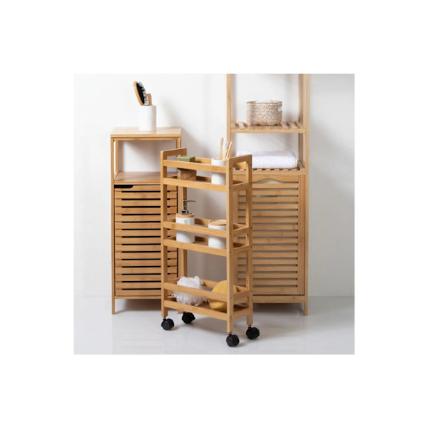 Rullvagn - Bambu - 3 Våningar Bamboo