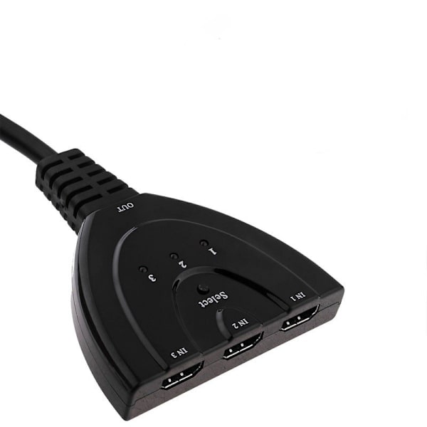 HDMI Switch, 3-vejs Black