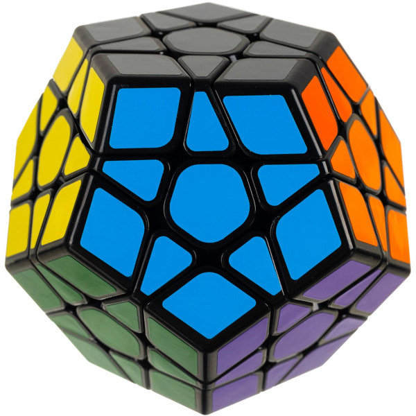 Megaminx - 12-sidet puslespil Multicolor