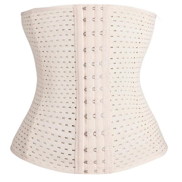 Træningskorset/Waist Trainer for Timeglasfigur - Beige Beige one size