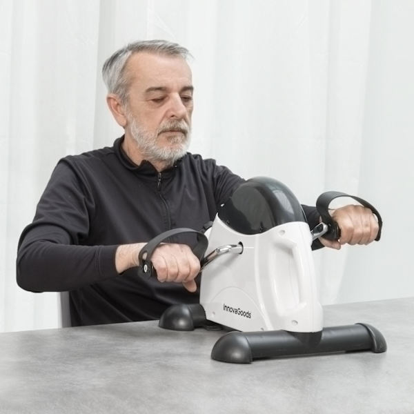 Pedalmaskine med LCD-Skærm White