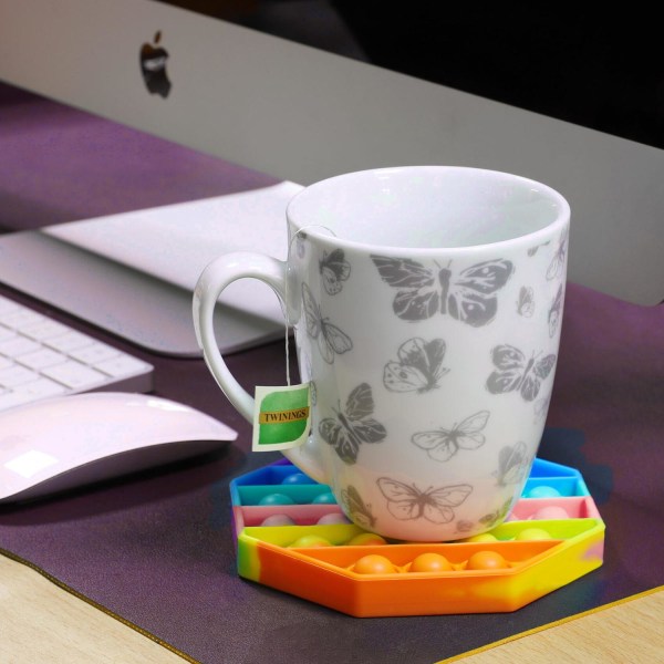 Pop It, Fidget Toy Kuplilla - Oktagoni Multicolor