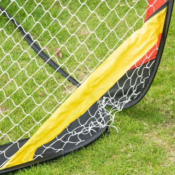 Sammenfoldelig fodboldmålsæt til haven 186x90x89 cm