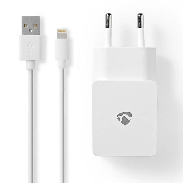 Lightning Vægoplader - 2.4 A White