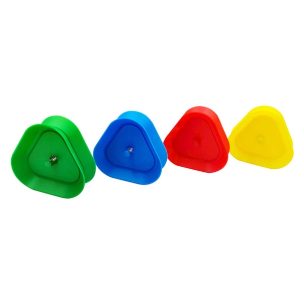 4x Spelkortshållare i Plast multifärg
