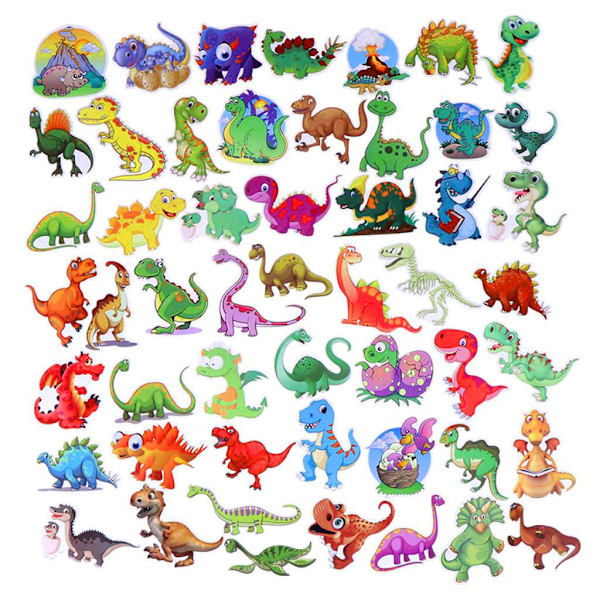 Tarrapakkaus - dinosaurukset Multicolor