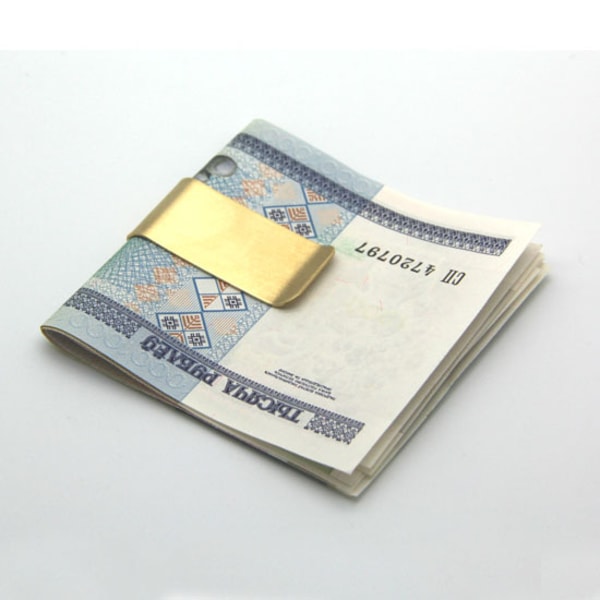 Sedelklämma / Money Clip - Guld Guld