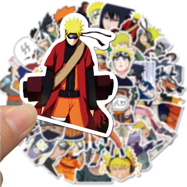 Pack med Klistermärken - Naruto multifärg
