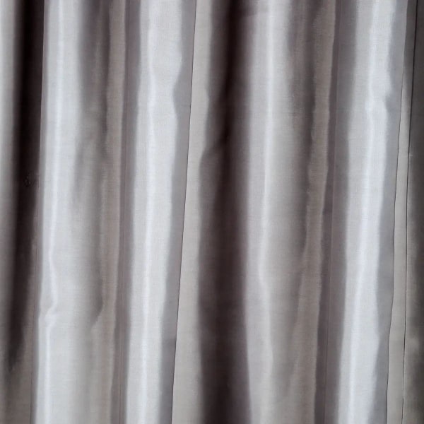Badeforhæng - polyester - grå Grey