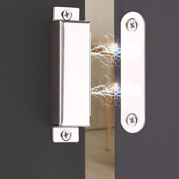 Magnetisk lås i rustfrit stål Silver