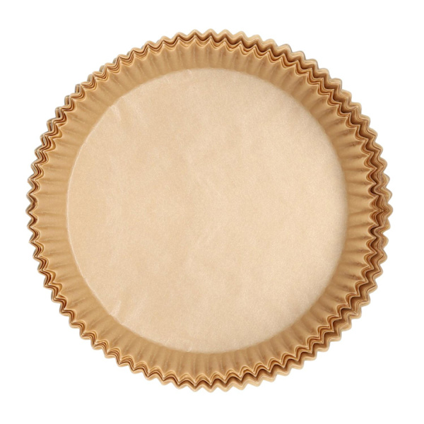 50x Papirforme til varmluftfriture/ Airfryer Brown