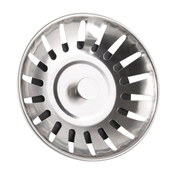 Vaskhus med si - rustfrit stål Silver