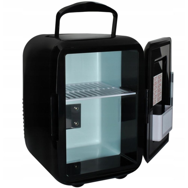 Minikøleskab 4 liter - Sort Black