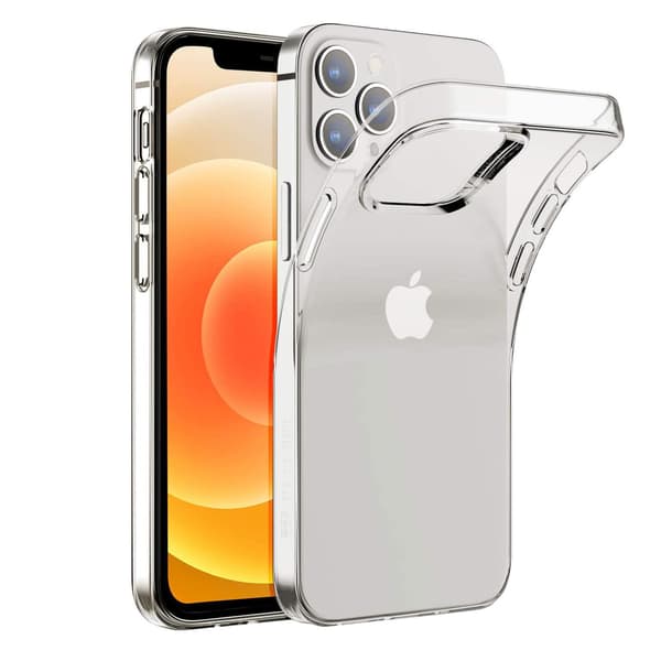 iPhone 12 Pro Max Skal - Transparent 6.7 tum Transparent