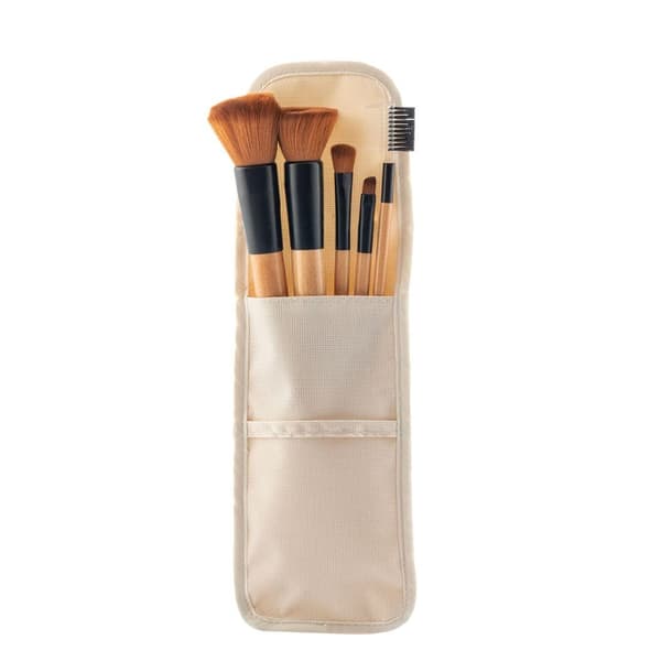 5x Puiset Meikkisiveltimet Beige