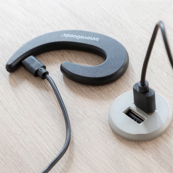 Trådløst headset - Bluetooth - sort Black