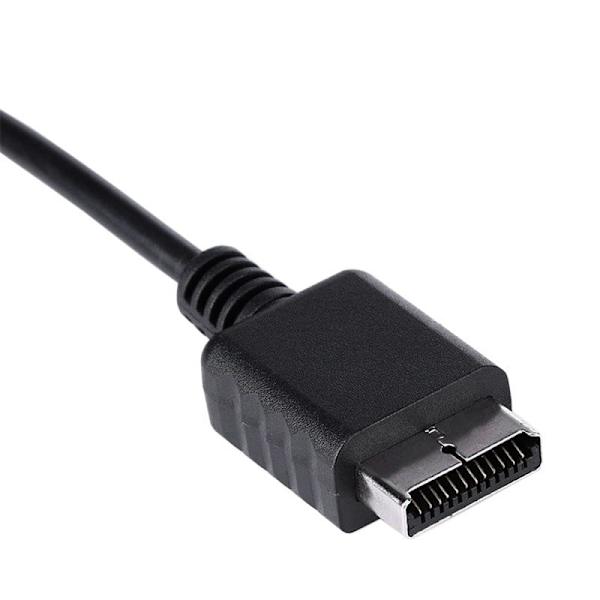 Scart-kabel til PS1 og PS2 Black