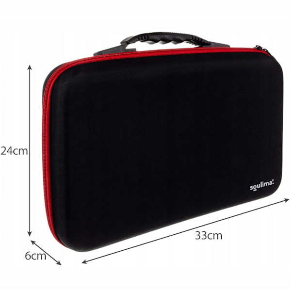Sminketaske Organiser til 60 neglelakker Black