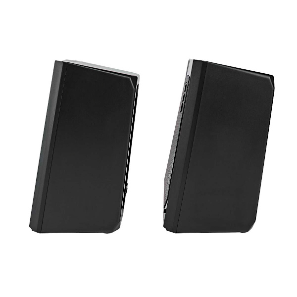 2x Computerhøjttalere, gaming - RGB Black