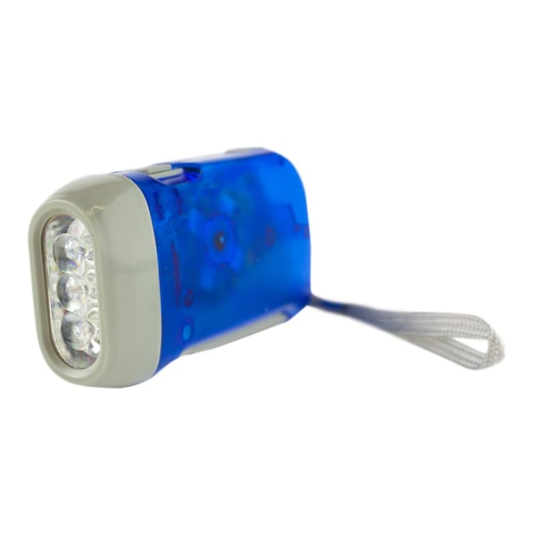 Käsikäyttöinen LED Taskulamppu - Sininen Blue
