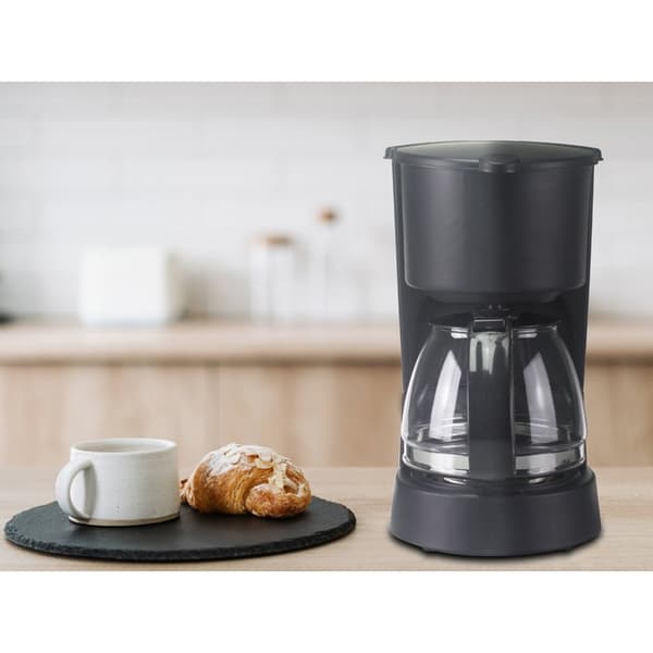 Kaffemaskine - 600 ml Black
