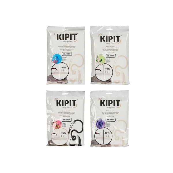 Vakuumförpackning med Doft 60x80 cm, 4-pack Transparent