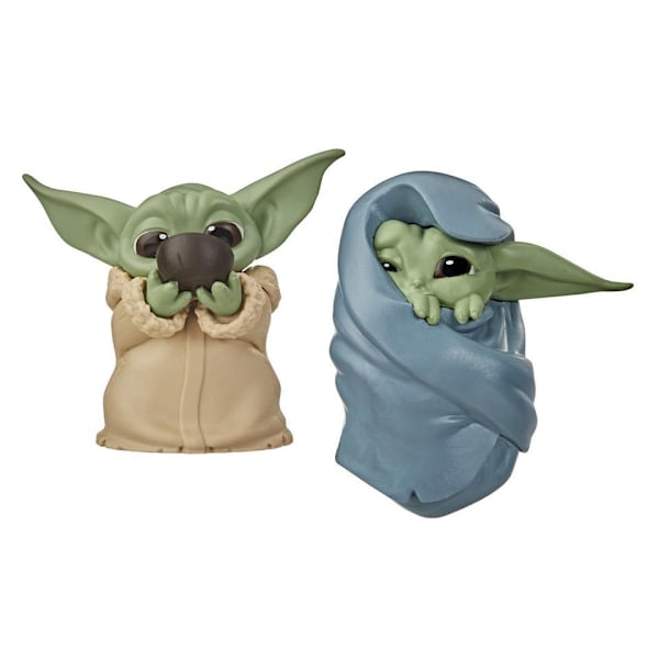 The Mandalorian, 2x Baby Yoda Figurer - Nr. 2 multifärg