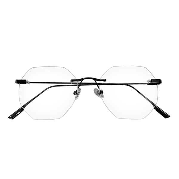 Anti Blue Light-Glasögon, Utan Båge - Svart Svart one size