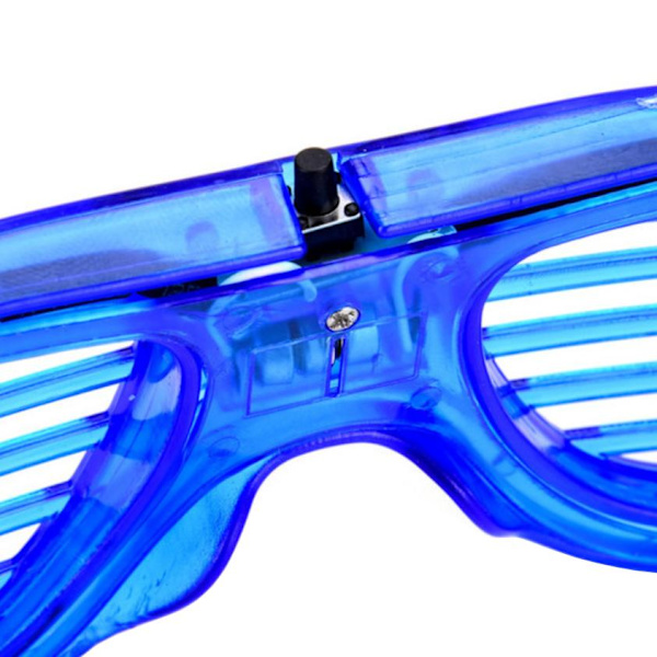 Valaisevat lasit - Siniset Blue