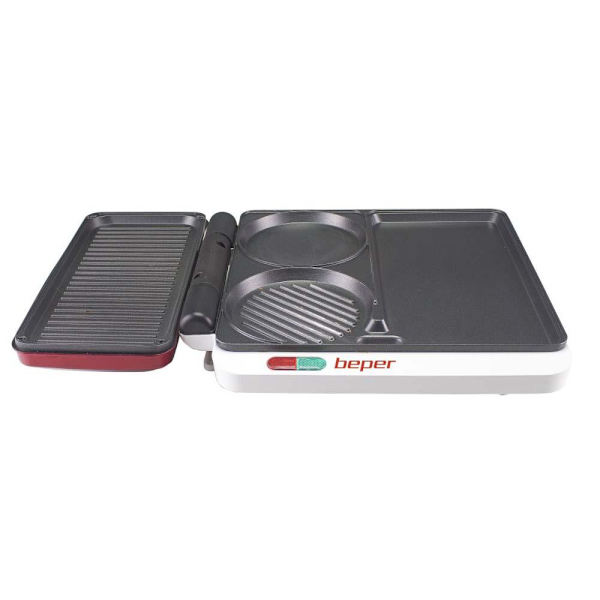 Multifunktionell Elektrisk Bordsgrill - 4-i-1 - 1000 W Svart