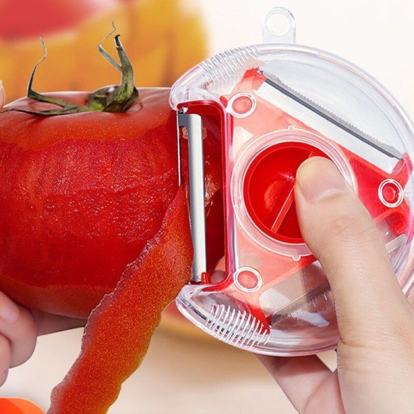 Hedelmien ja vihannesten vaa'at - 4-in-1 Red