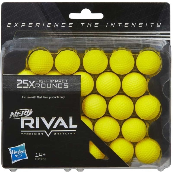 Nerf Rival Refill - 25 Ammusta Yellow