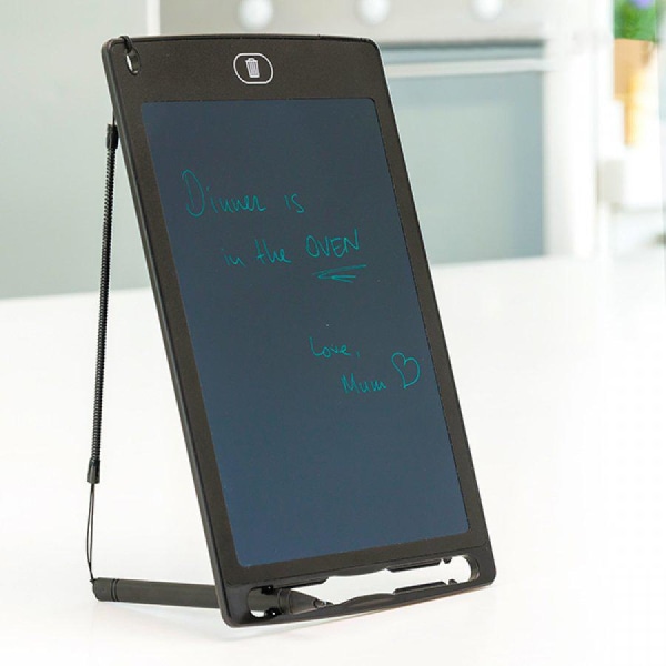 Digital Rit- och Skrivplatta med LCD-Skärm Svart