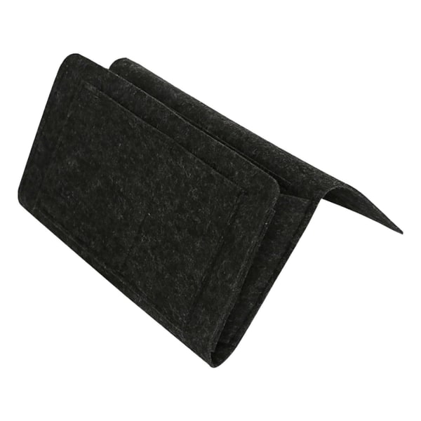 Smart sengeopbevaring - tekstil - grå Black