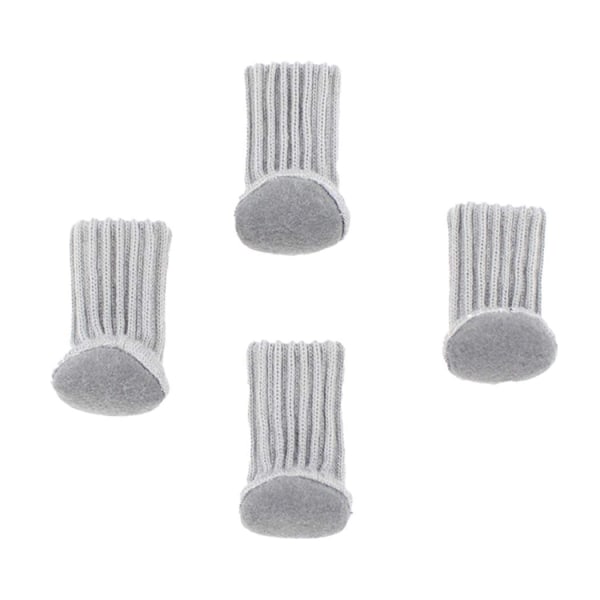 4x Møbelstrømper - Grå Grey