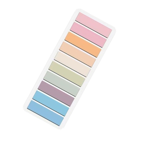 Indeksfaner - 200 stk - flerfarvet Multicolor
