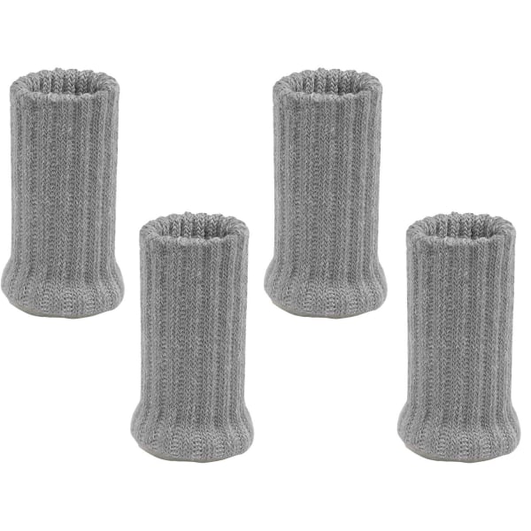4x Møbelstrømper - Grå Grey