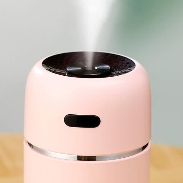 iHumidifier yövalolla - Vaaleanpunainen Pink