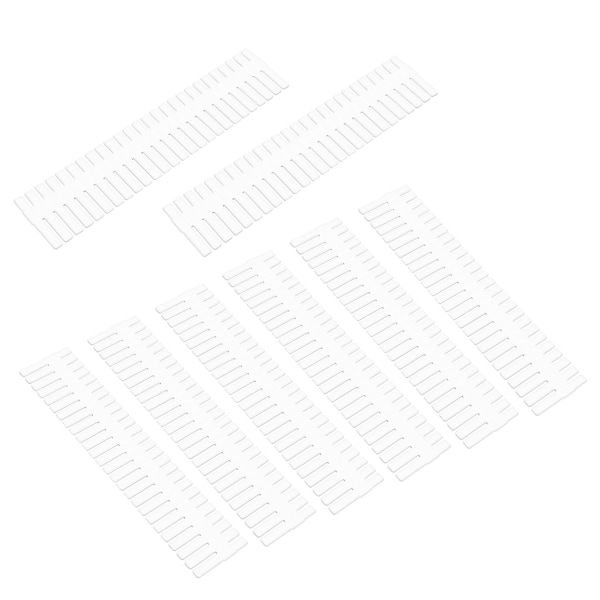 8x Jakajat Laatikoiden Järjestämiseen - Valkoinen White