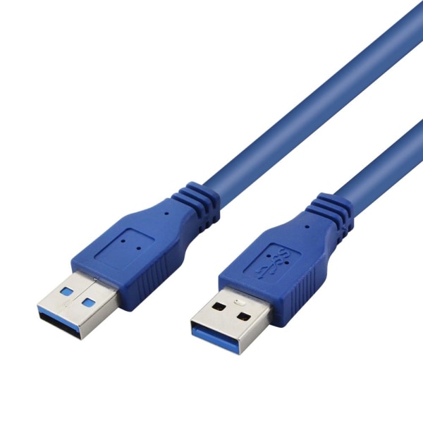USB 3.0 -kaapeli, A Uros - A Uros - 2 m Blue
