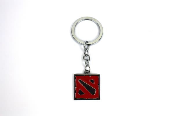 Dota 2 Symbol | Nøglering - Rød