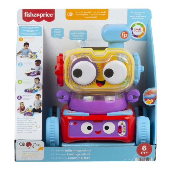 Fisher-Price, Aktivitetslegetøj - Robot Multicolor