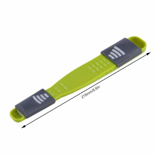 Justerbar Måttsked, 0.5 till 13 ml - Grön Grön