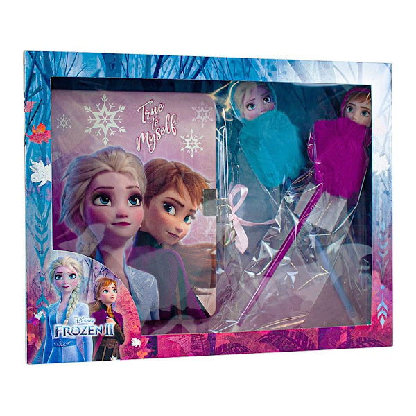 Frozen 2, Dagbog med Penne Multicolor
