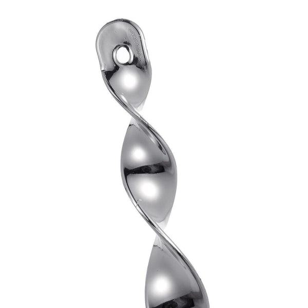 6x Fågelskrämmor - Reflekterande Spiraler Silver
