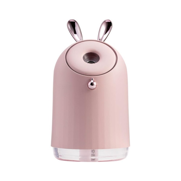 Luftfuktare, Kanin med Bjällra, 25 cl - Rosa Rosa