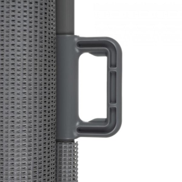 Rullaportti, turvaportti 157 cm - Harmaa Grey
