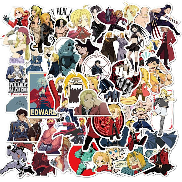 Tarrat - Fullmetal Alchemist - 50 kpl Multicolor