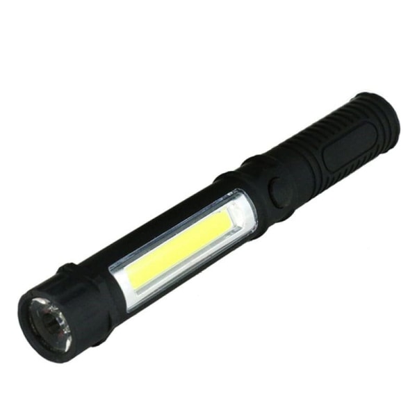 LED-ficklampa med 2 ljuskällor Svart 7f9d | Svart | Fyndiq